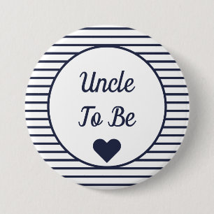 Oom om Baby shower Button te worden