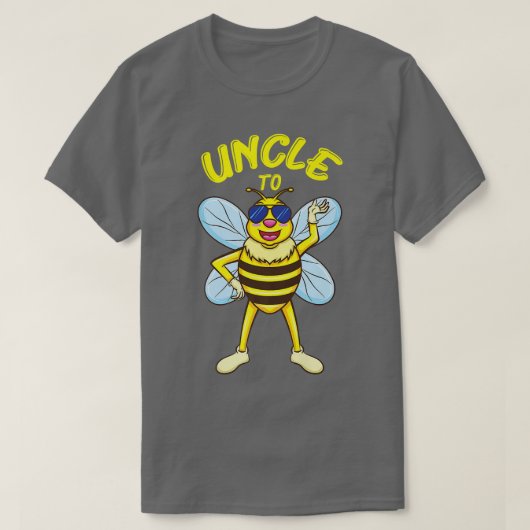 Oom om gender te worden onthullen t-shirt (Design voorkant)