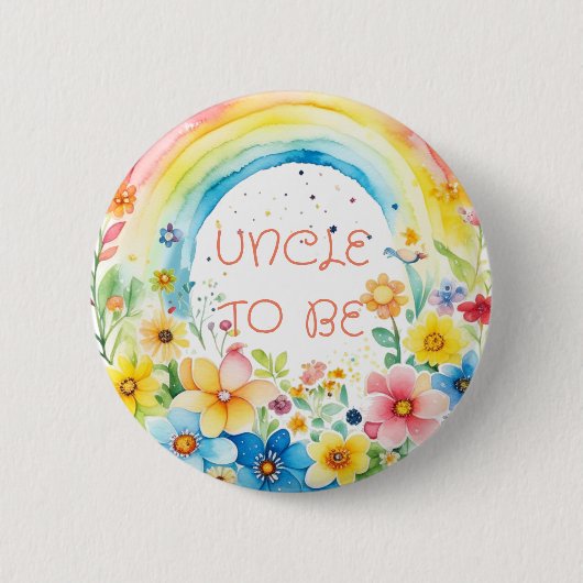 Oom om te zijn | BABY SHOWER BUTTON (Voorkant)