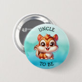 oom om te zijn | Woodland Creatures Baby shower Ma Ronde Button 5,7 Cm (Voorkant /achterkant)