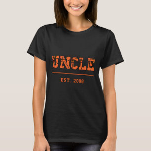 Oom Opgericht in 2008 Funny Sports Oprichtingsjaar T-shirt
