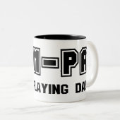 Oom-Pa Tuba Tweekleurige Koffiemok (Voorkant rechts)