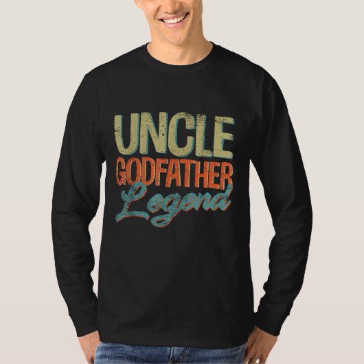 Oom peetvader legende grappige oom geschenken vade t-shirt (Voorkant)