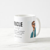 Oom Quote Moderne Coole Foto Koffiemok (Voorkant rechts)