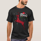 Oom Reindeer Pset Holiday Family Kerstmis T-shirt (Voorkant)