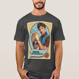Oom Rico Dynamite Voetbal handelskaart vintage T-shirt