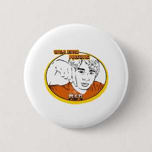 oom Roger Youtube Comedian MSG Ronde Button 5,7 Cm
