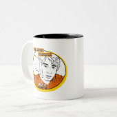 oom Roger Youtube Comedian MSG Tweekleurige Koffiemok (Voorkant links)