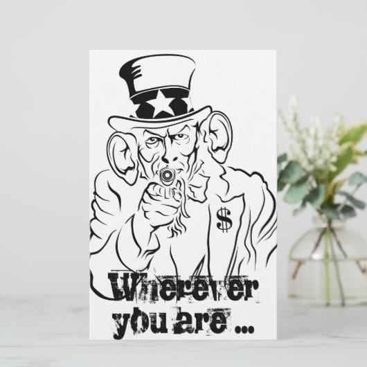 oom Sam (Staand voorkant)