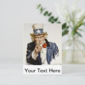 oom Sam Briefkaart (Staand voorkant)