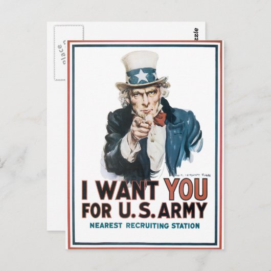 oom Sam Briefkaart (Voorkant / Achterkant)