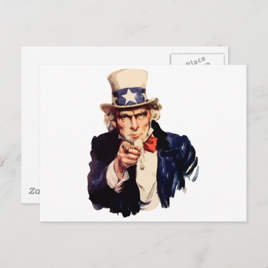 oom Sam Briefkaart (Voorkant / Achterkant)