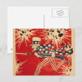 Oom Sam -  Briefkaart (Voorkant / Achterkant)