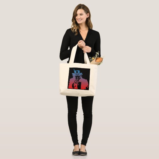 oom Sam Canvas tas (Voorkant (model))