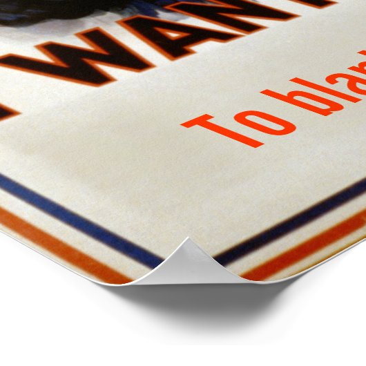 oom Sam Carnival Cutout Poster (Hoek)