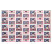Oom Sam cartoon Stof (Fat Quarter)