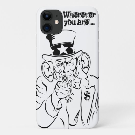 oom Sam Case-Mate iPhone Case (Achterkant)