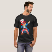 Oom sam dabbing t-shirt (Voorkant volledig)