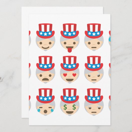 oom sam emoji (Voorkant / Achterkant)