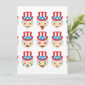 oom sam emoji (Staand voorkant)