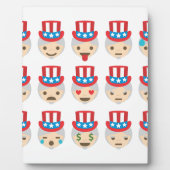 oom sam emoji fotoplaat (Voorkant)