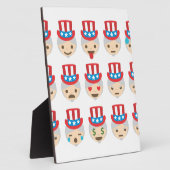 oom sam emoji fotoplaat (Zijkant)