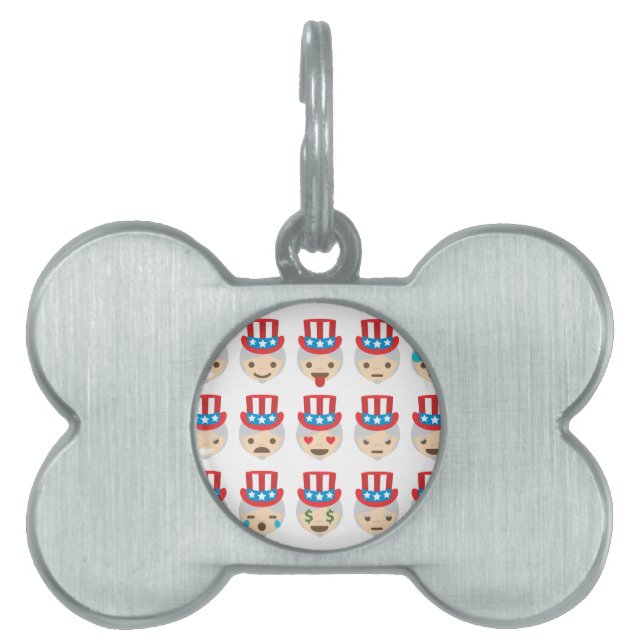 oom sam emoji huisdieren naamplaatje (voorkant)