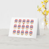 oom sam emoji kaart (Gele Bloem)