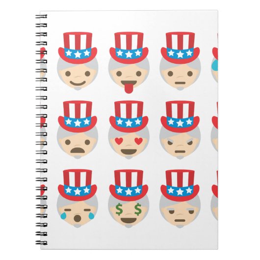 oom sam emoji notitieboek (Voorkant)