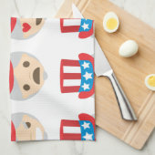 oom sam emoji theedoek (Quarter Fold)