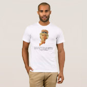 Oom Sam en Citaat van George Washington T-shirt (Voorkant volledig)
