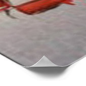 Oom Sam Fireworks Firecracker US Flag Poster (Hoek)