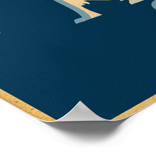 Oom Sam Gas Mask Poster (Hoek)