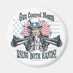 Oom Sam Gun Control Magnet