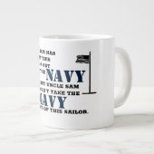 OOM SAM HEEFT DEZE ZEEMAN UIT DE MARINE GEHAALD GROTE KOFFIEKOP (Voorkant rechts)