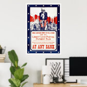 Oom Sam heeft geld nodig. Poster (Thuiskantoor)