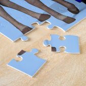 oom Sam houdt van Donkeys Legpuzzel (Zijkant)