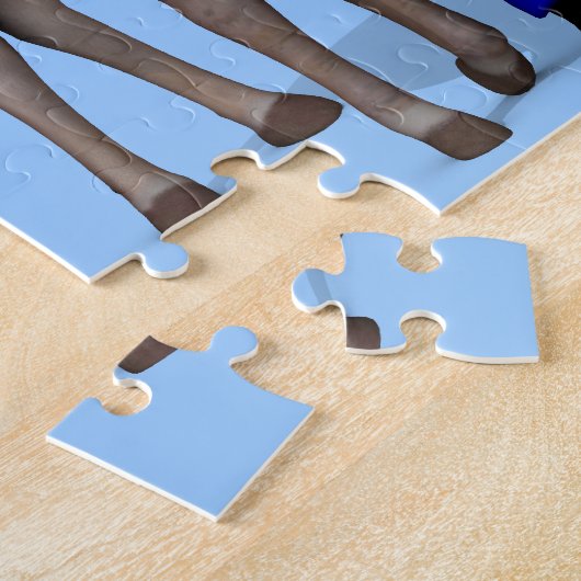 oom Sam houdt van Donkeys Legpuzzel (Zijkant)