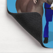 oom Sam houdt van Donkeys Muismat (Hoek)