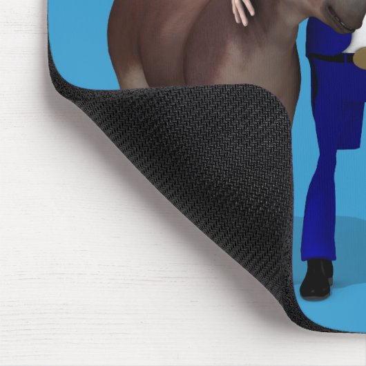 oom Sam houdt van Donkeys Muismat (Hoek)