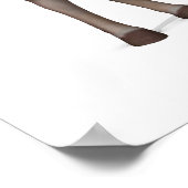 oom Sam houdt van Donkeys Poster (Hoek)