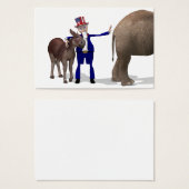 oom Sam houdt van Donkeys Visitekaartjes (Voorkant /achterkant)