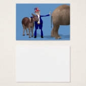 oom Sam houdt van Donkeys Visitekaartjes (Voorkant /achterkant)