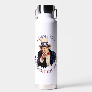 Oom Sam Ik Wil Dat Je Het Viert Alsof Het 1776 Is Waterfles