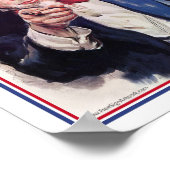 Oom Sam: IK WIL DAT JE.. Poster (Hoek)