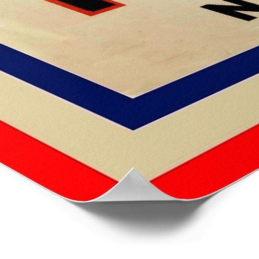 Oom Sam, ik wil dat je Poster drukt (Hoek)