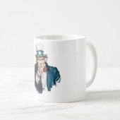 Oom Sam ik wil je aanpassen met Jouw tekst Koffiemok (Voorkant rechts)