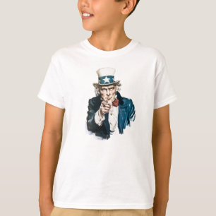 Oom Sam ik wil je aanpassen met Jouw tekst T-shirt
