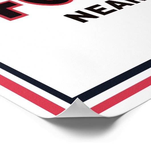 Oom Sam "Ik wil je" — Grens Poster (Hoek)