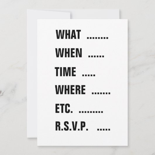 Oom Sam "Ik wil je" Kaart (Achterkant)